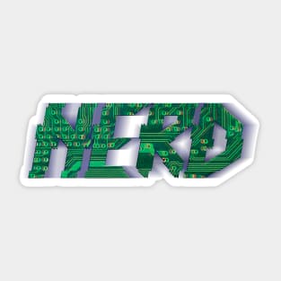 NERD #1 Sticker